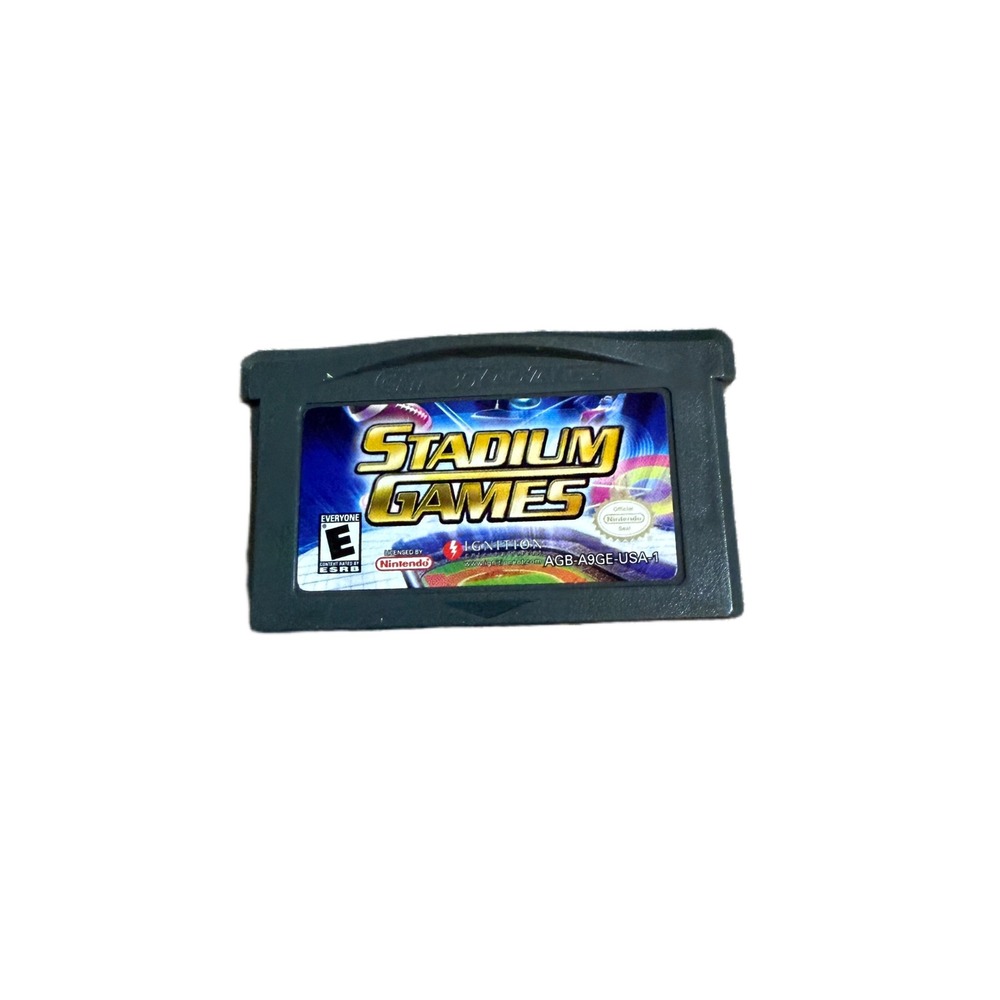 Stadium Games Nintendo Game Boy Advance Ignition Entertainment AGB-A9GE-USA-1